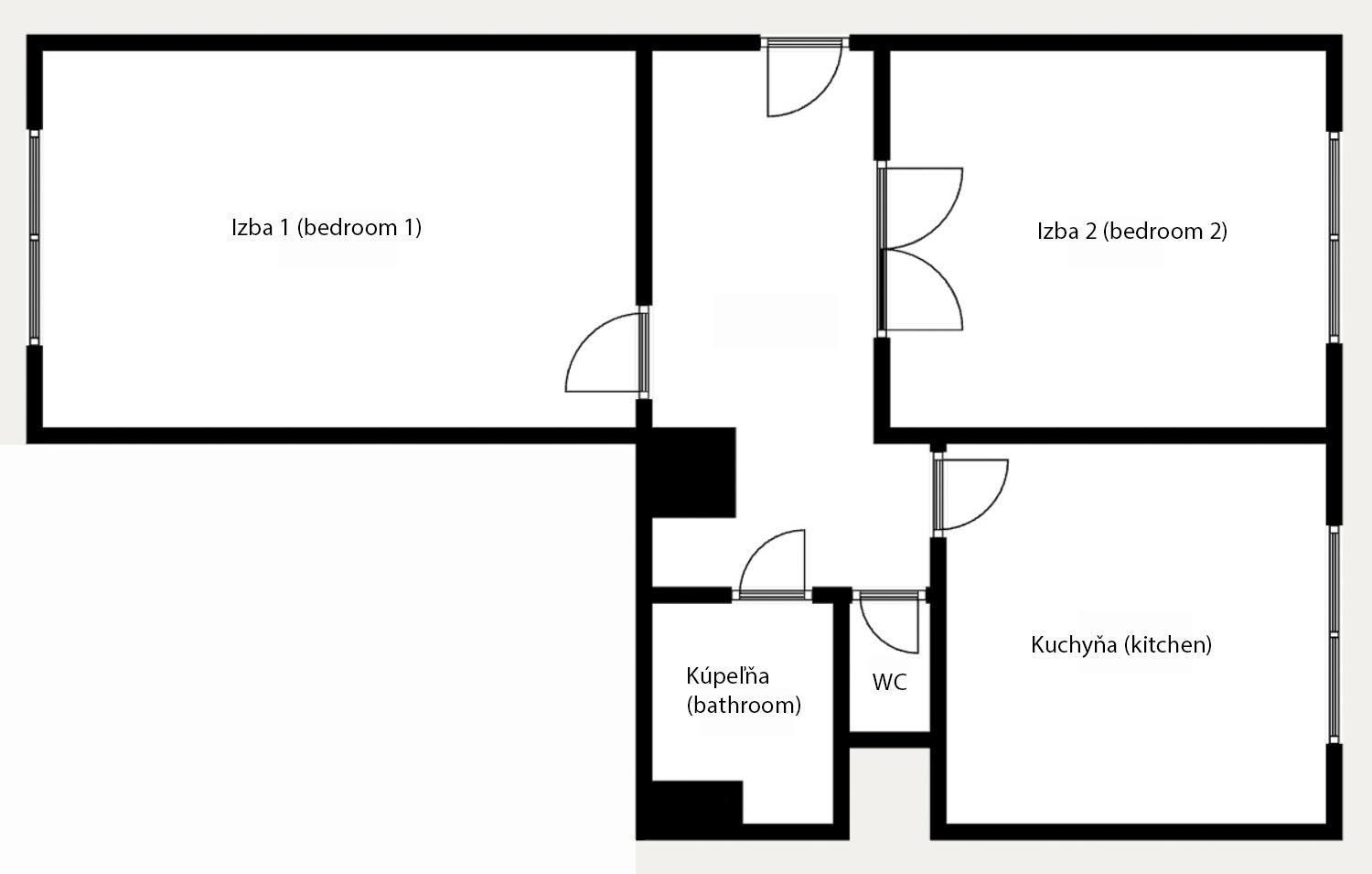 ברטיסלאבה Apartment Anna מראה חיצוני תמונה
